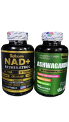 Combo Precio Especial | NAD Resveratrol + Ashwagandha x100 Cápsulas